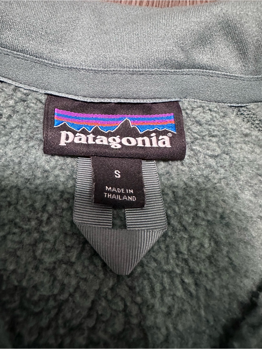 Patagonia Better Sweater 1/4 Zip Pullover Womens Small Teal Fleece STY25617 - Picture 5 of 7